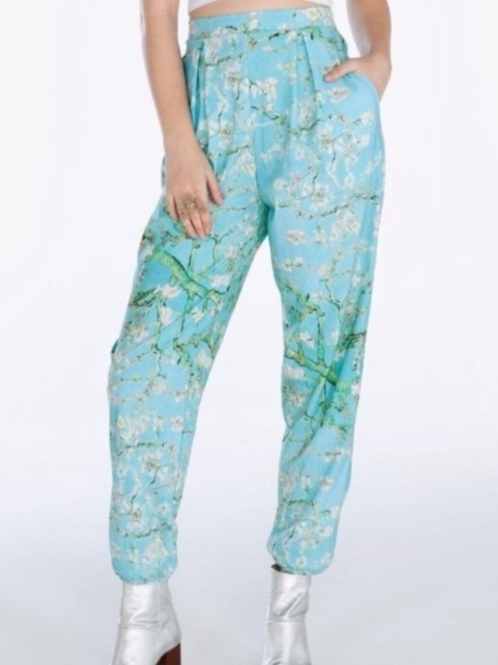 BlackMilk Almond Blossom Lounge Pants - Picture 2 of 6
